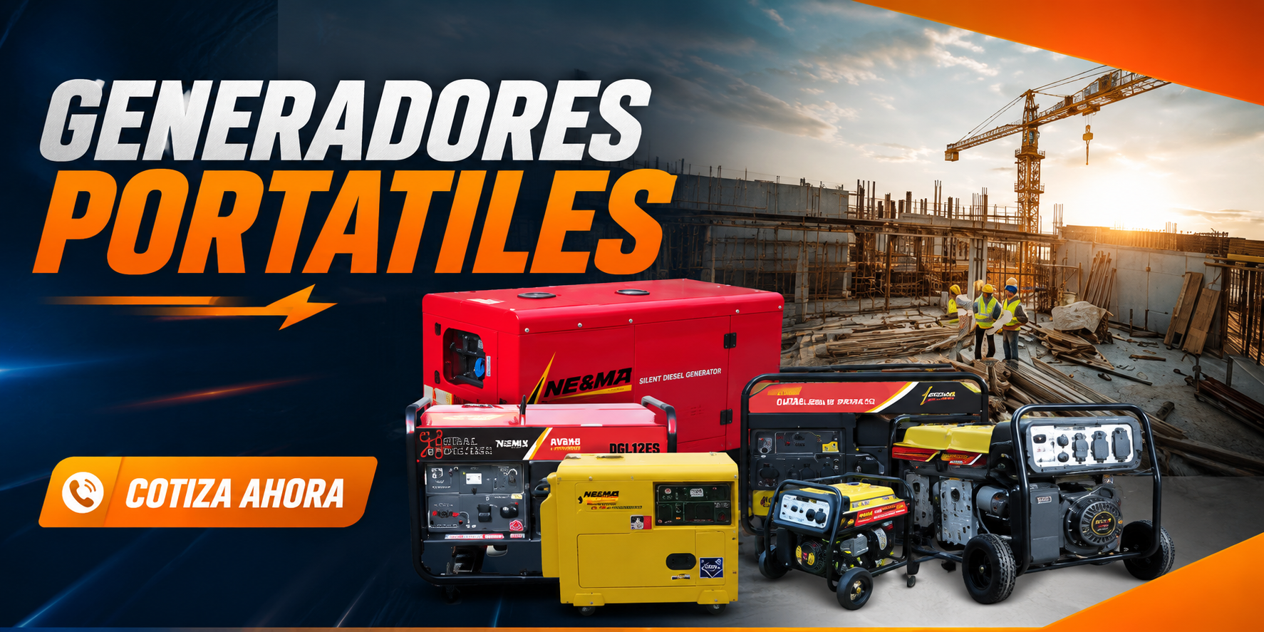 generadores protatiles sertepro